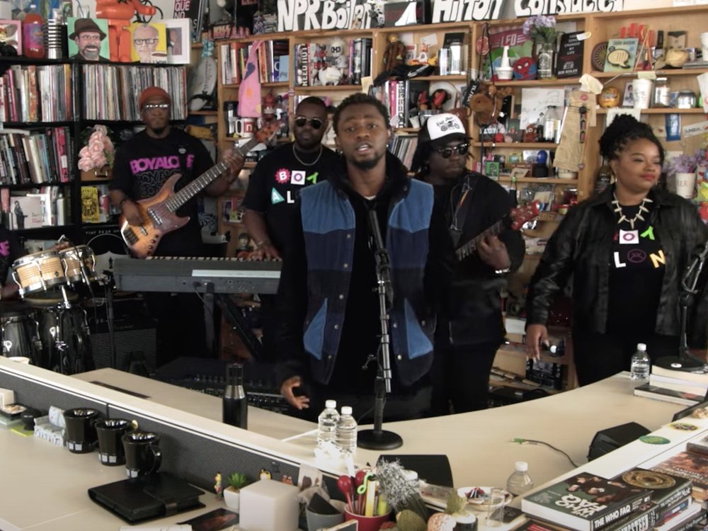 Omah Lay's Performance at NPR's Tiny Desk Concert 